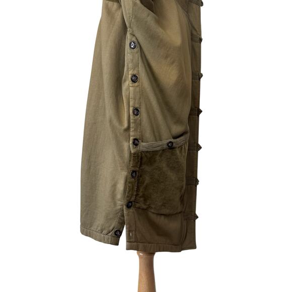 NICHOLAS K Cheyenne Sweatshirt Jacket in Spruce Green Size XS - Picture 12 of 15